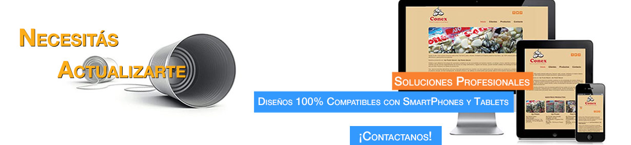 Servicio de diseño y mantenimiento de paginas web responsive